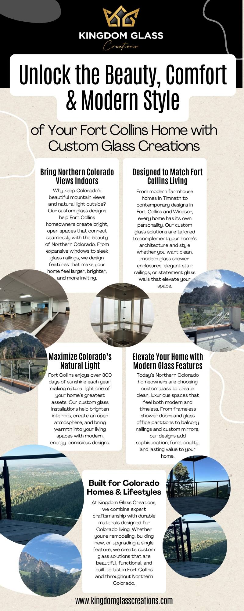 Fort Collins, Colorado Glass Creations Top Reasons to Choose Kingdom Glass Creations